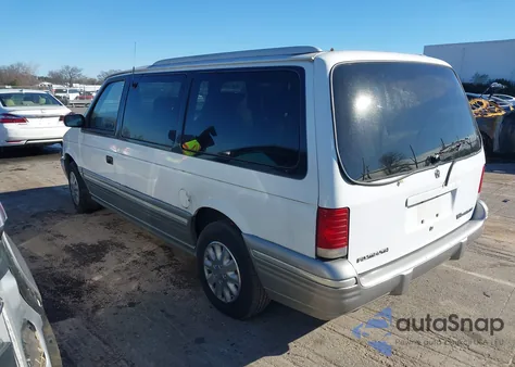 1994 Plymouth Grand Voyager Le z USA, uszkodzony, nr VIN 1P4GH54LXRX390310
